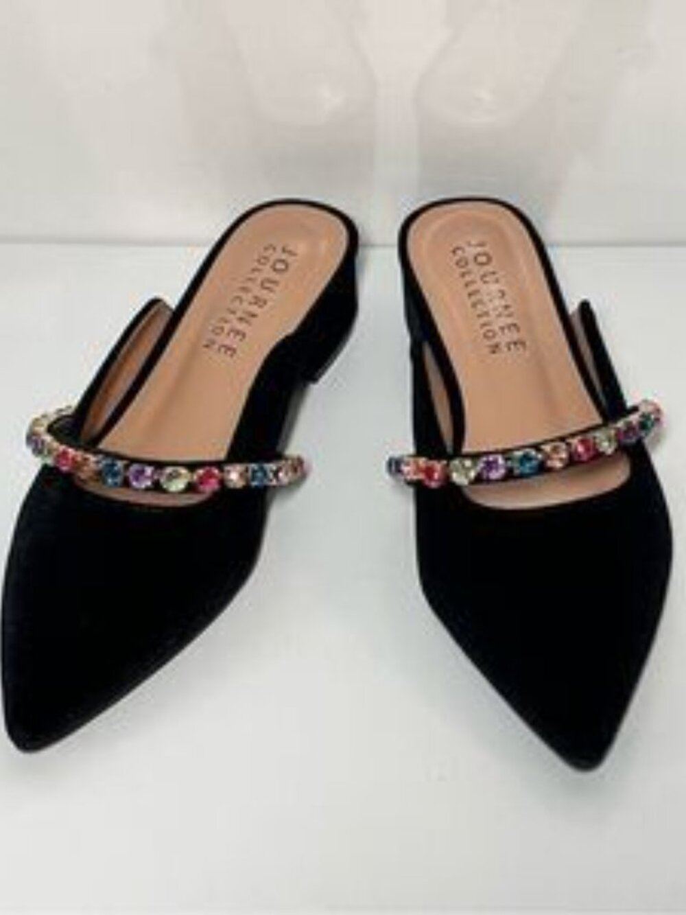 Journee Collection Jewel Mules - Picture 5 of 7
